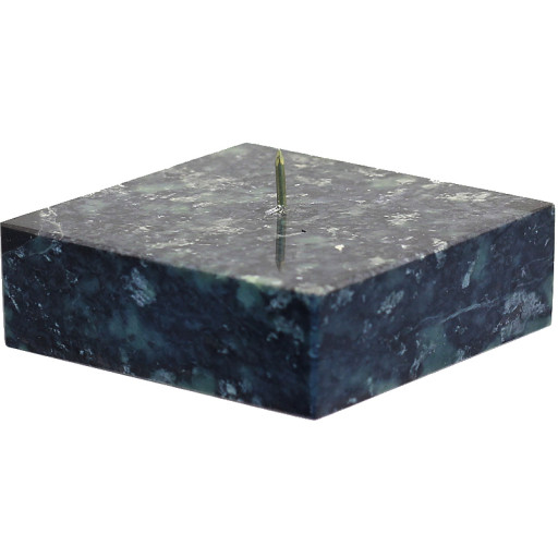 125015 - Подставка для свечи из уфалейского змеевика квадратная